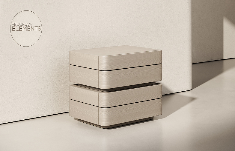 Прикроватная тумба Т-02 Fedorova elements - фото 01 | Александра Фёдорова