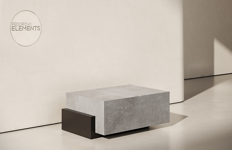 Прикроватная тумба T-01 Fedorova elements - фото 04 | Александра Фёдорова