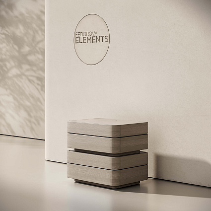 Прикроватная тумба Т-02 Fedorova elements - фото 03 | Александра Фёдорова