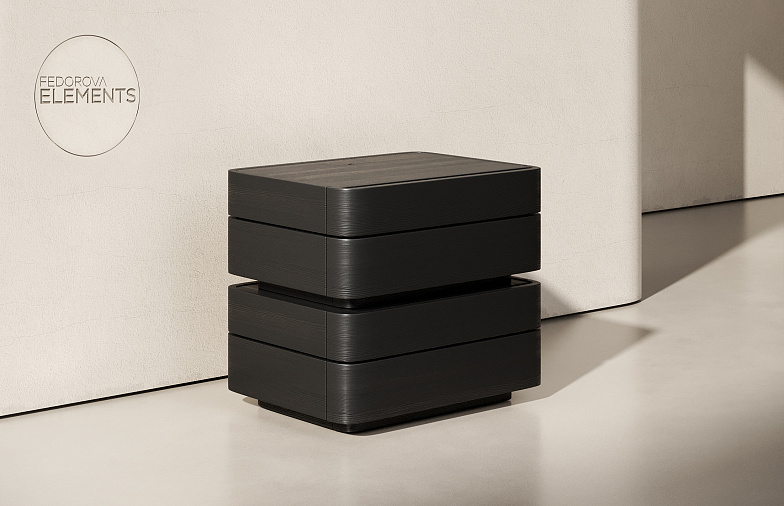 Прикроватная тумба Т-02 Fedorova elements - фото 03 | Александра Фёдорова
