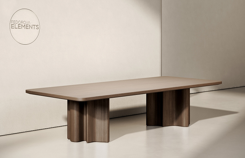 Обеденный стол OS - 01 Fedorova elements - фото 02 | Александра Фёдорова