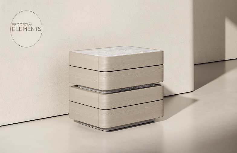 Прикроватная тумба Т-02 Fedorova elements - фото 08 | Александра Фёдорова