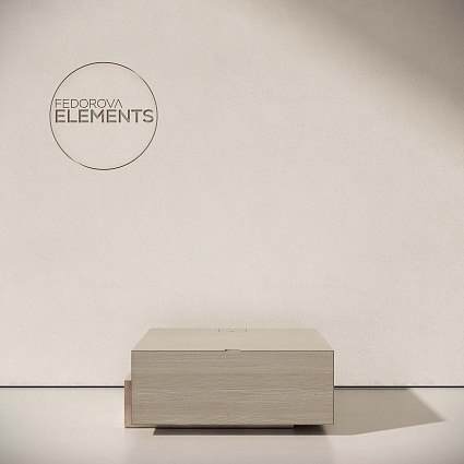 Прикроватная тумба T-01 Fedorova elements - фото 02 | Александра Фёдорова