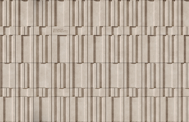 Стеновая панель P-02 Fedorova elements - фото 01 | Александра Фёдорова
