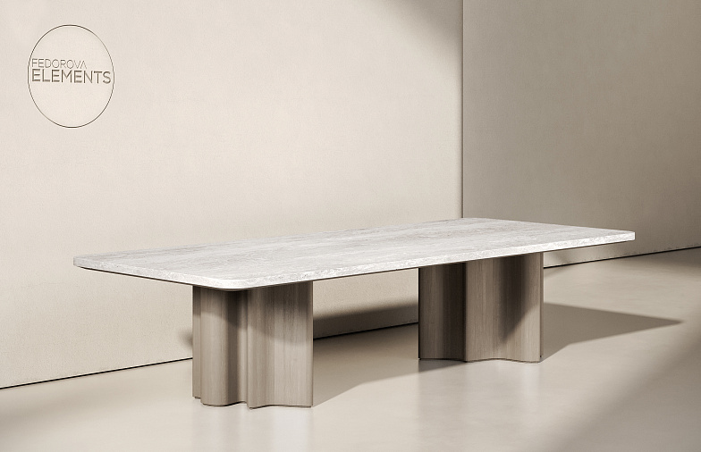 Обеденный стол OS - 01 Fedorova elements - фото 04 | Александра Фёдорова