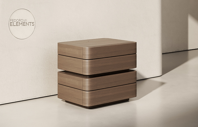 Прикроватная тумба Т-02 Fedorova elements - фото 02 | Александра Фёдорова